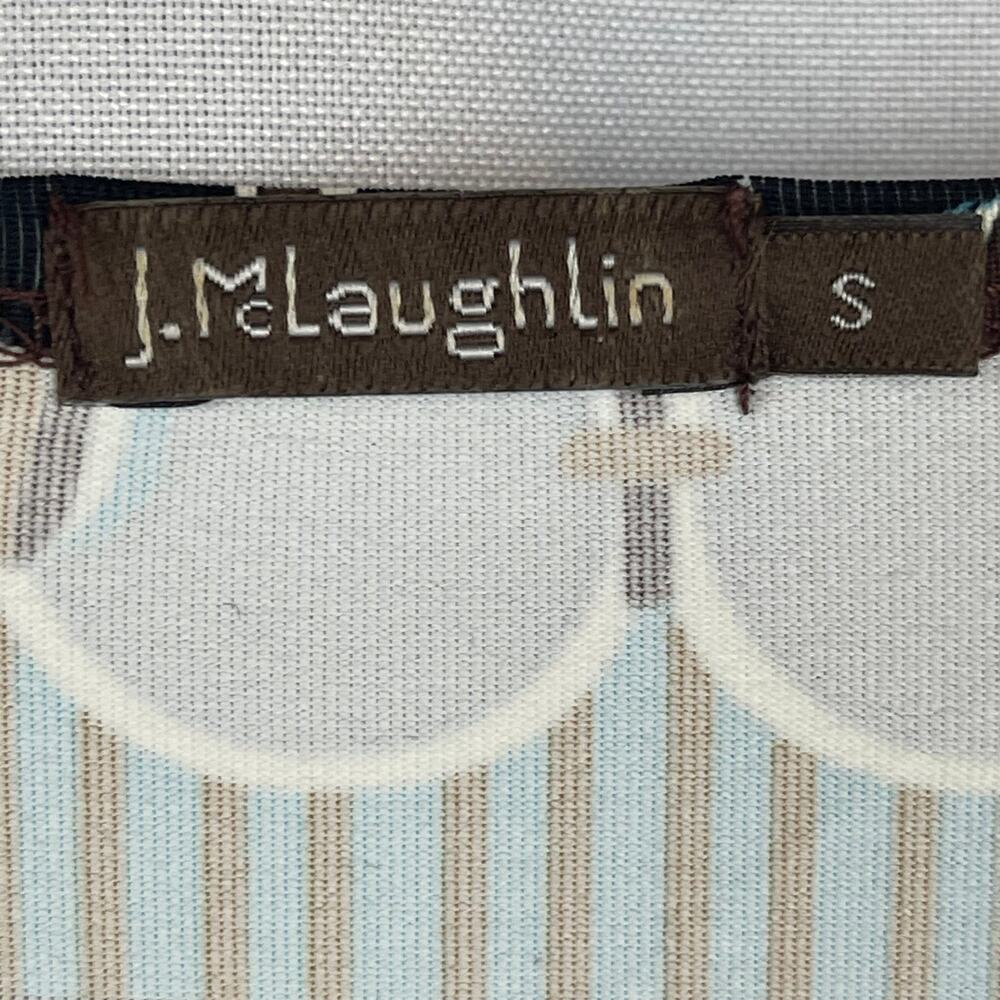 J. Mclaughlin Paisley Blouse Size.. Small - image 4